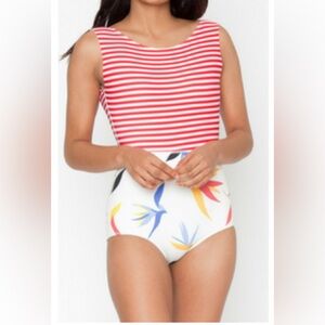 SEEA LIDO ONE PIECE SWIMSUIT SMALL❤️🤍❤️🤍